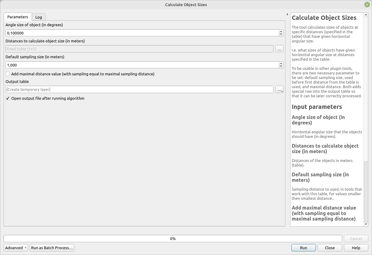 Calculate Object Sizes